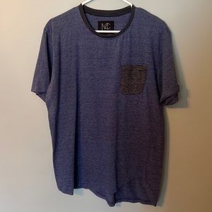 Men’s extra large modern culture blue t shirt - like new condition